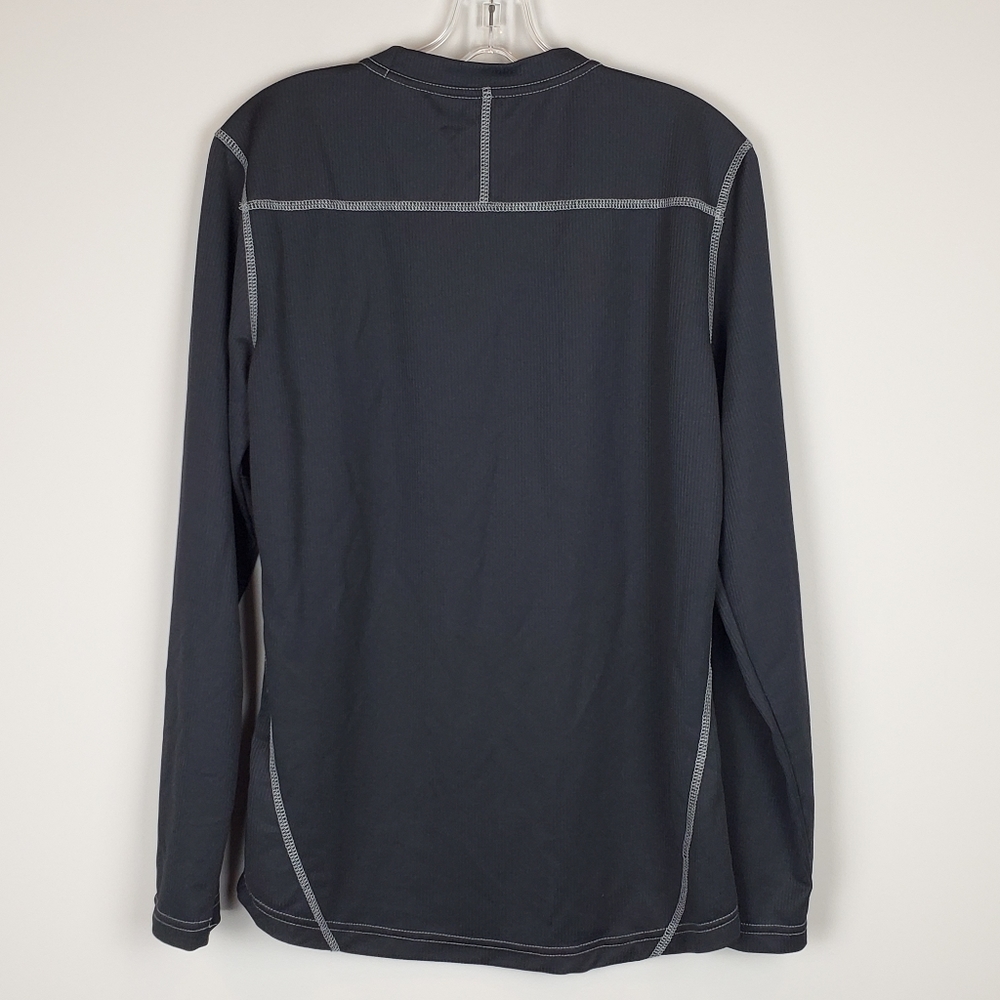 Eddie Bauer Black Long Sleeve Base Layer - Picture 2 of 3